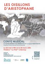 Affiche conte musical les oisillons d aristophane